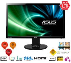 Asus 24'' VG248QE 144Hz 1ms FHD 3D Ready Gaming Monitör