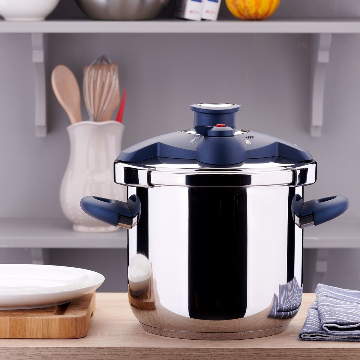 Korkmaz Bella Azura 7 lt Düdüklü Tencere