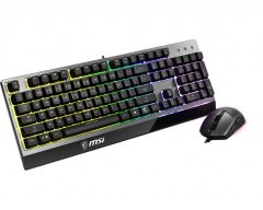 MSI GG VIGOR GK30 TR GAMING KEYBOARD VE CLUTCH GM11 GAMING MOUSE
