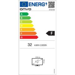 Onvo OV32150 32'' 82 Ekran Uydu Alıcılı HD Android Smart LED TV