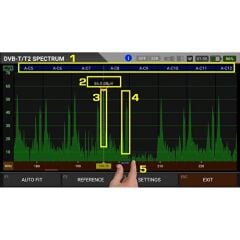 Alpsat AS07STCA-4K Dvb S-S2/T-T2/C/J.83B /ısdb-T Combo Sinyal Analizörü