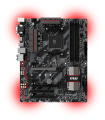 MSI B350 TOMAHAWK AM4 DDR4 VGA DVI HDMI GLAN SATA 6GB/S M2 USB3.1 ATX