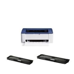 Xerox Phaser 3020V_BI Wi-Fi Mono Lazer Yazıcı (2 ADET MUADİL TONER HEDİYELİ)